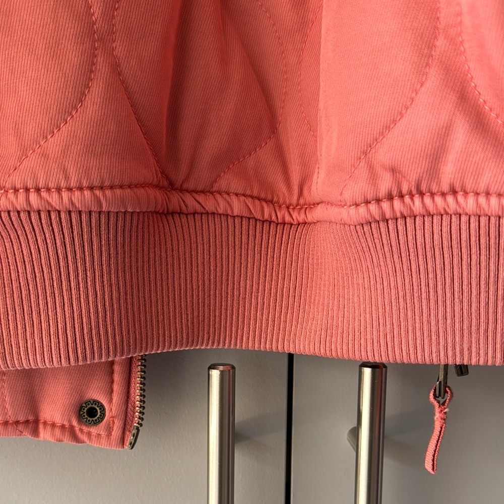 Universal Thread Orange Bomber Jacket With Stand-… - image 8